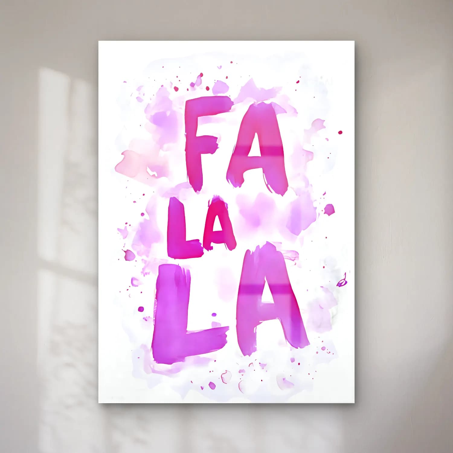 Pastel Yazılı Tasarım No. 84 cam tablo — Pastel Yazılı Tasarım No. 84 — pastel yazılı tasarım