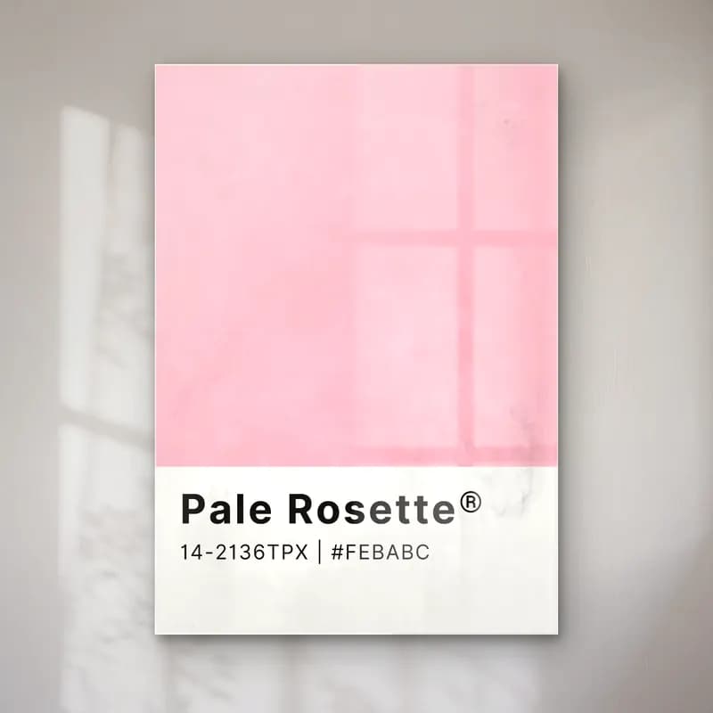 Pastel Pembe Şakayıklar No. 14 cam tablo — Pastel Pembe Şakayıklar No. 14 — pastel pembe şakayıklar