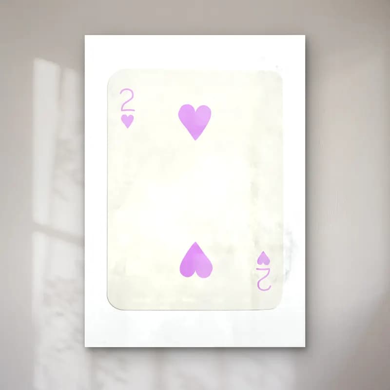 Pastel Rakamlar No. 13 cam tablo — Pastel Rakamlar No. 13 — pastel rakamlar