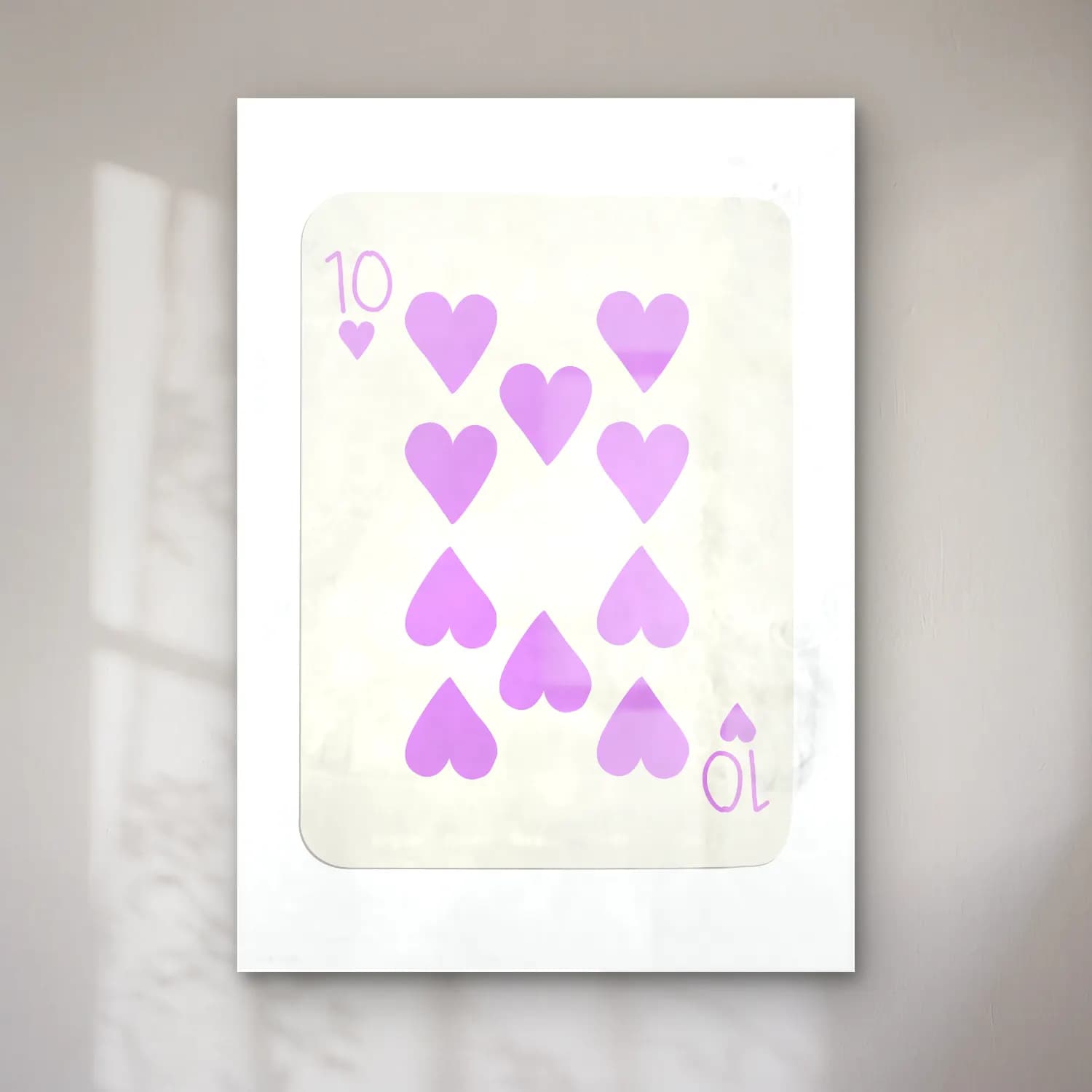 Pastel Rakamlar No. 14 cam tablo — Pastel Rakamlar No. 14 — pastel rakamlar
