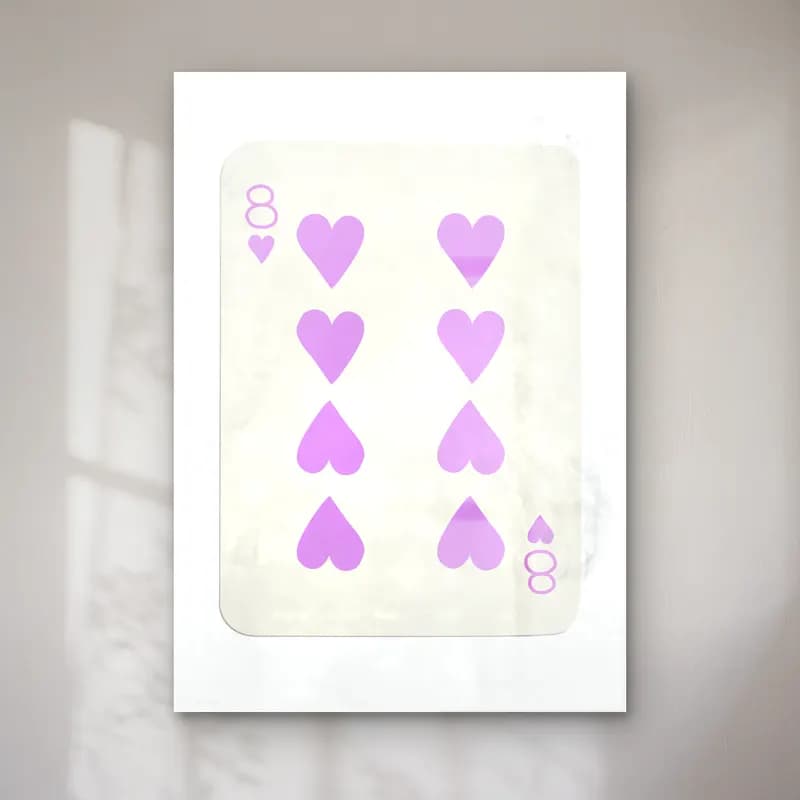 Pastel Rakamlar No. 18 cam tablo — Pastel Rakamlar No. 18 — pastel rakamlar