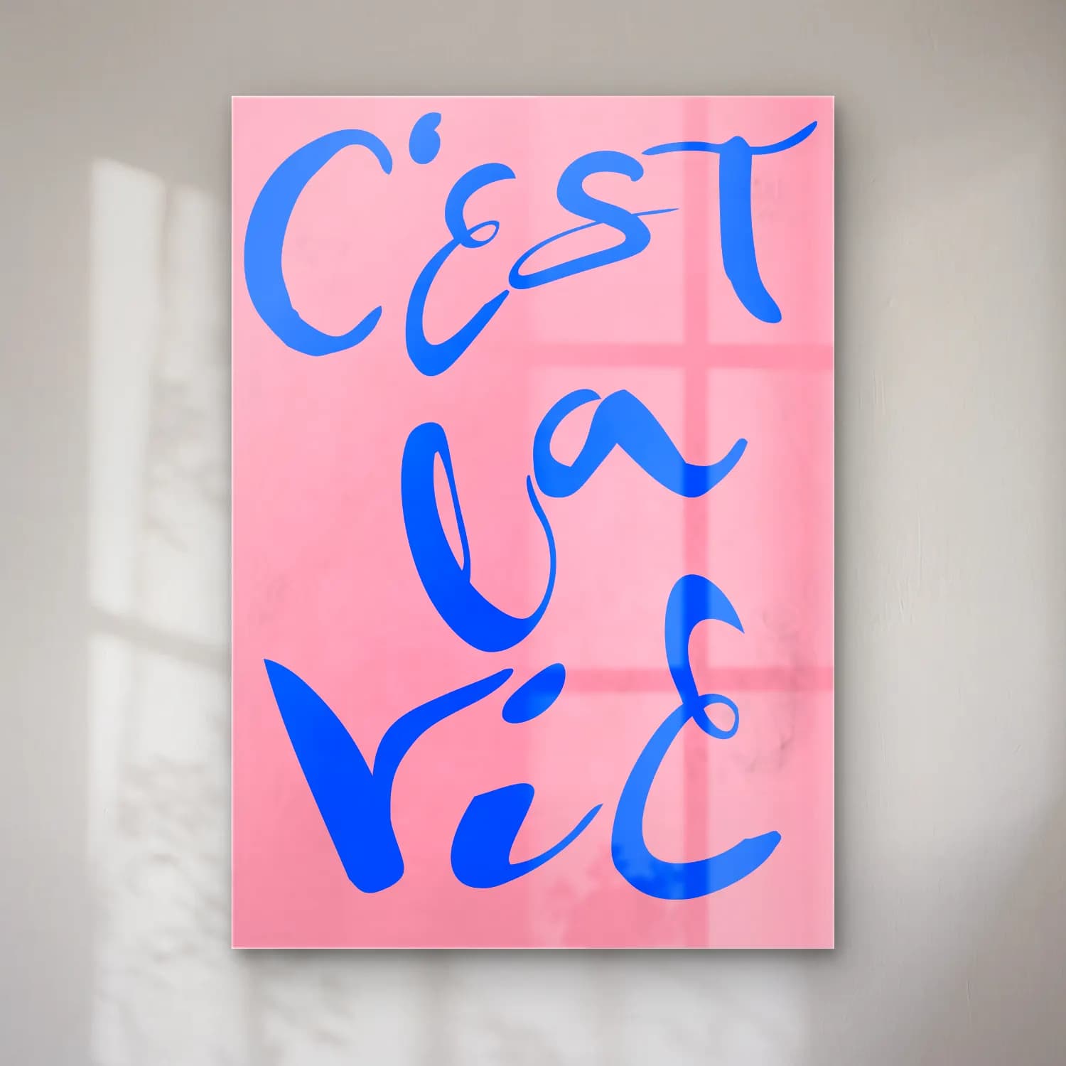 Pastel Yazılı Tasarım No. 103 cam tablo — Pastel Yazılı Tasarım No. 103 — pastel yazılı tasarım