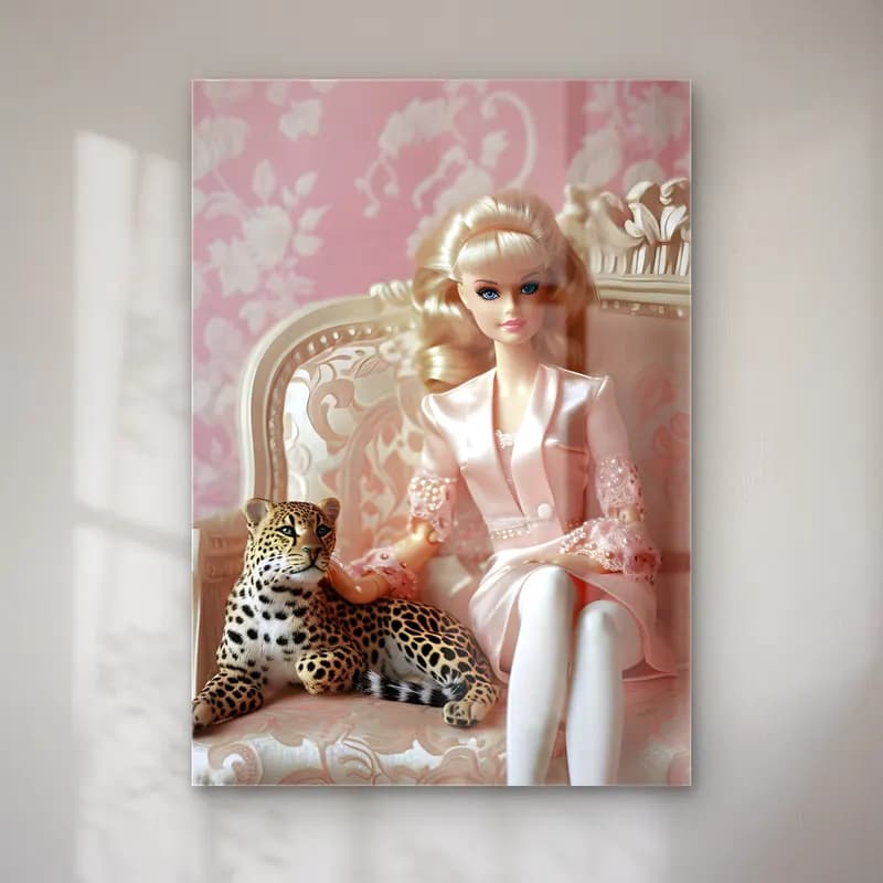 Pastel Leopar No. 26 cam tablo — Pastel Leopar No. 26 — pastel leopar