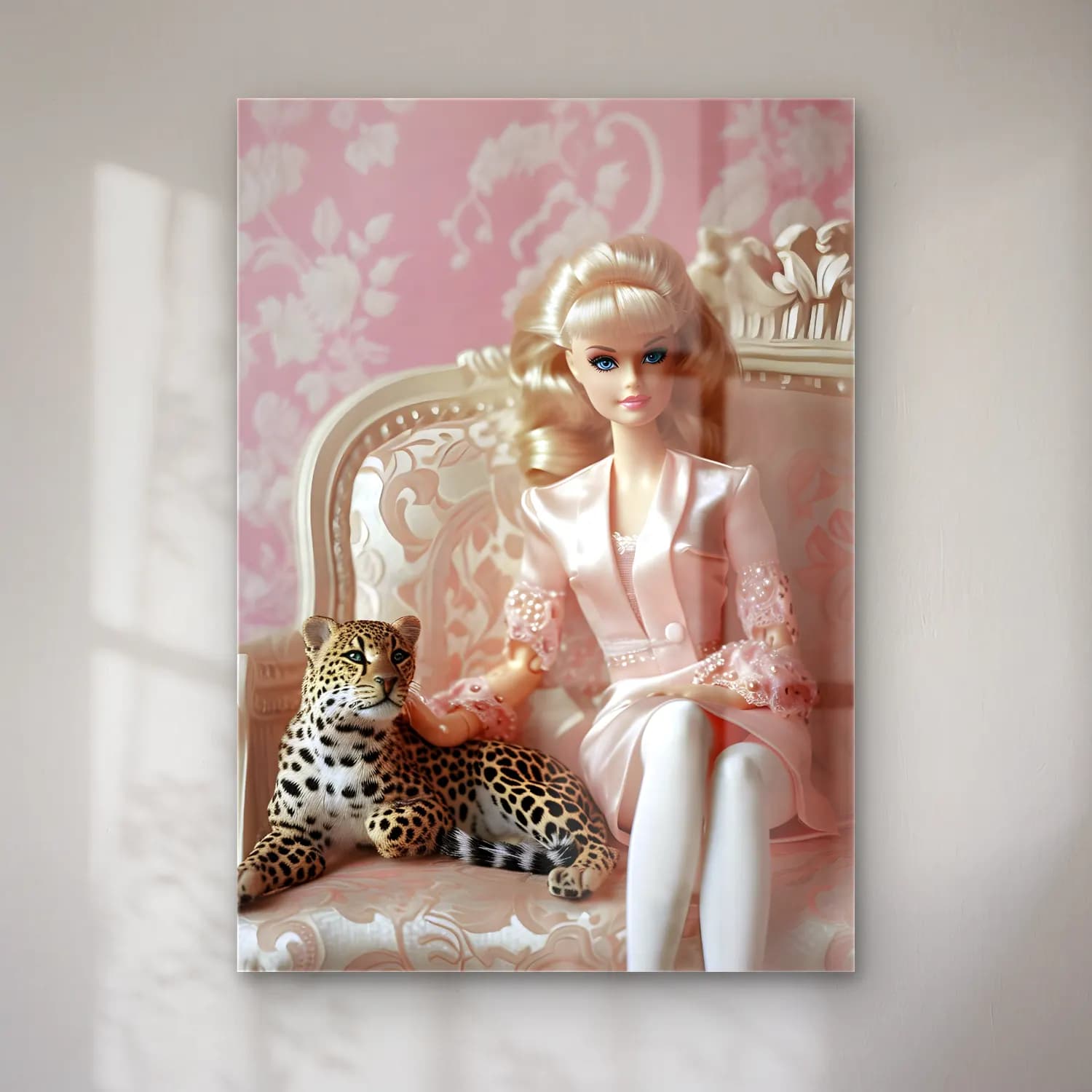 Pastel Leopar No. 26 cam tablo — Pastel Leopar No. 26 — pastel leopar