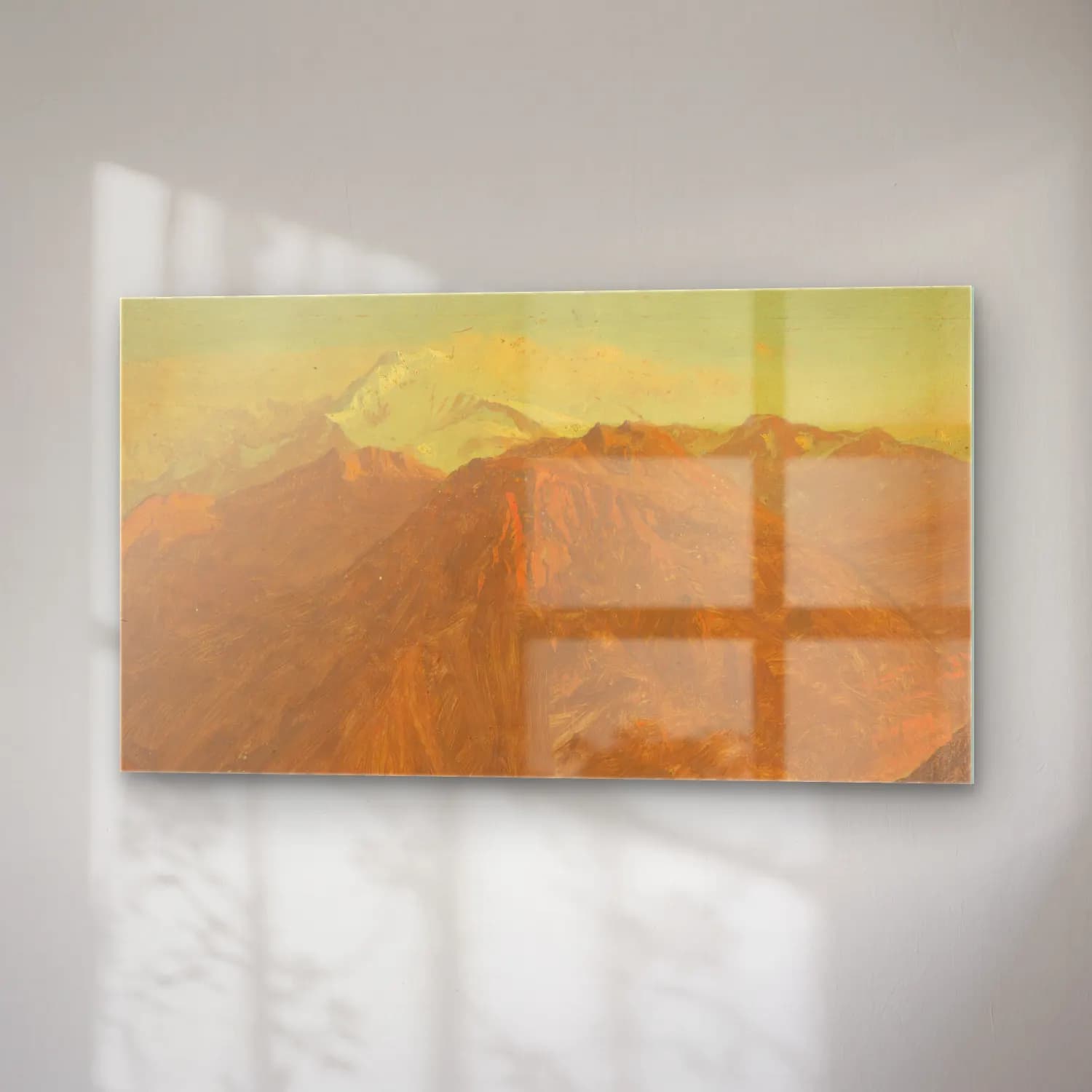 Frederic Edwin Church – Colombia or Ecuador, mountains cam tablo — sağ açıdan görünüm