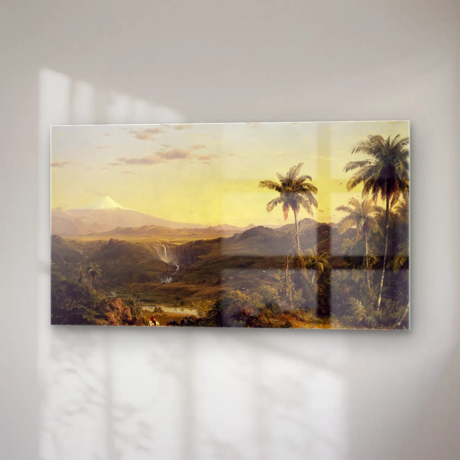 Frederic Edwin Church – Cotopaxi cam tablo — sağ açıdan görünüm