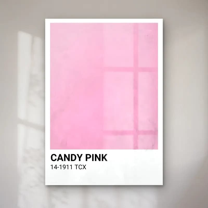 Pastel Dondurma No. 8 cam tablo — Pastel Dondurma No. 8 — pastel dondurma