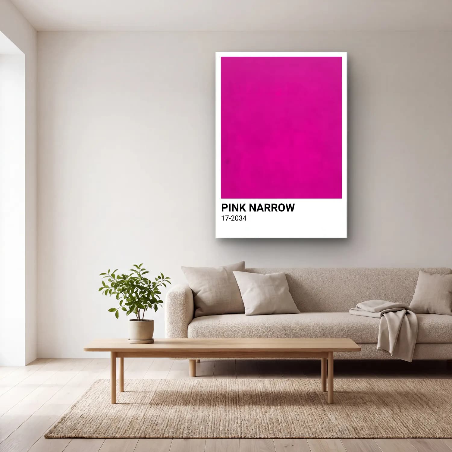 Pastel Pembe Şakayıklar No. 15 cam tablo — açık renk salonda