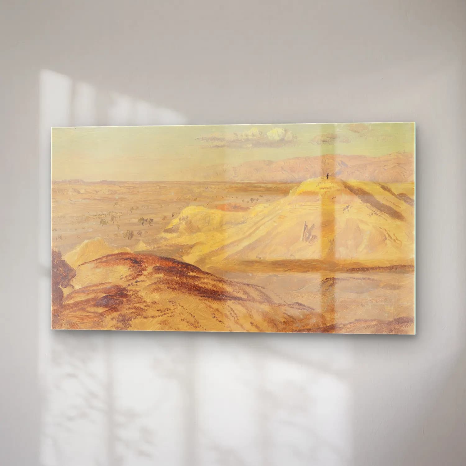 Frederic Edwin Church – Landscape near Petra cam tablo — sağ açıdan görünüm