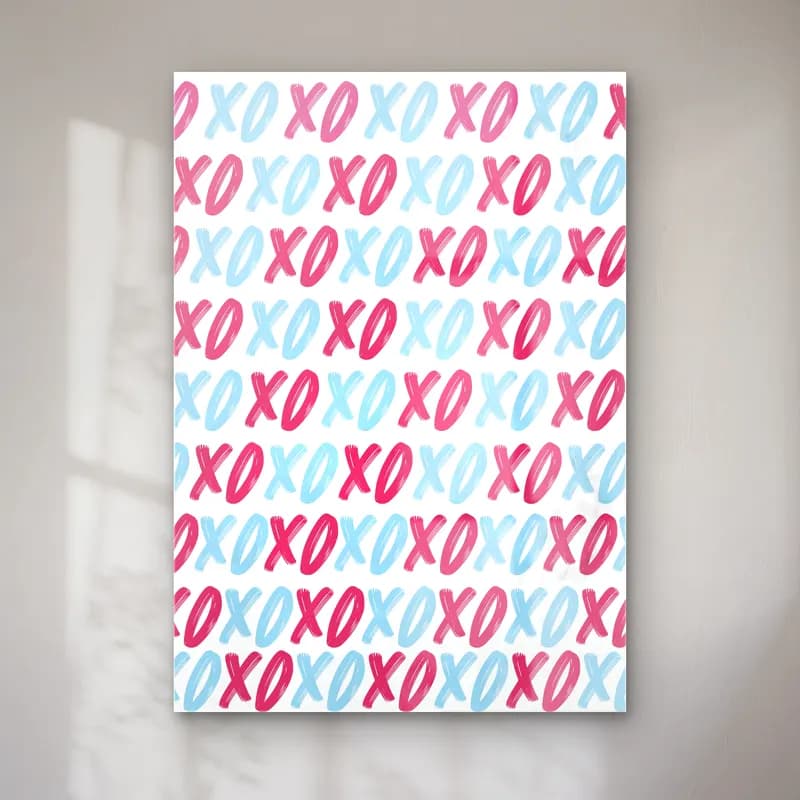 Pastel Dama Deseni No. 17 cam tablo — Pastel Dama Deseni No. 17 — pastel dama deseni