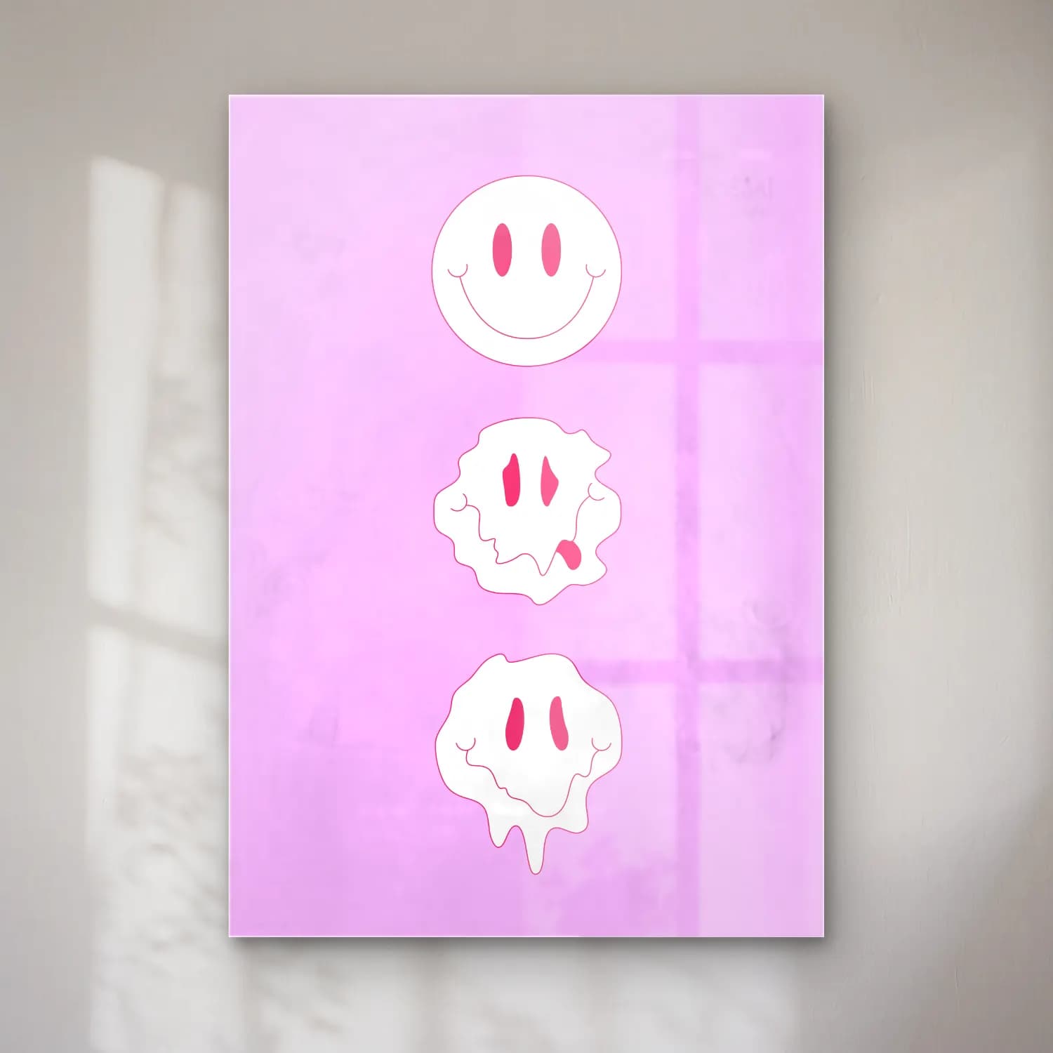 RETRO - TRENDY – Dondurma – Pembe Tonlar cam tablo — RETRO - TRENDY – Dondurma – Pembe Tonlar — pastel dondurma