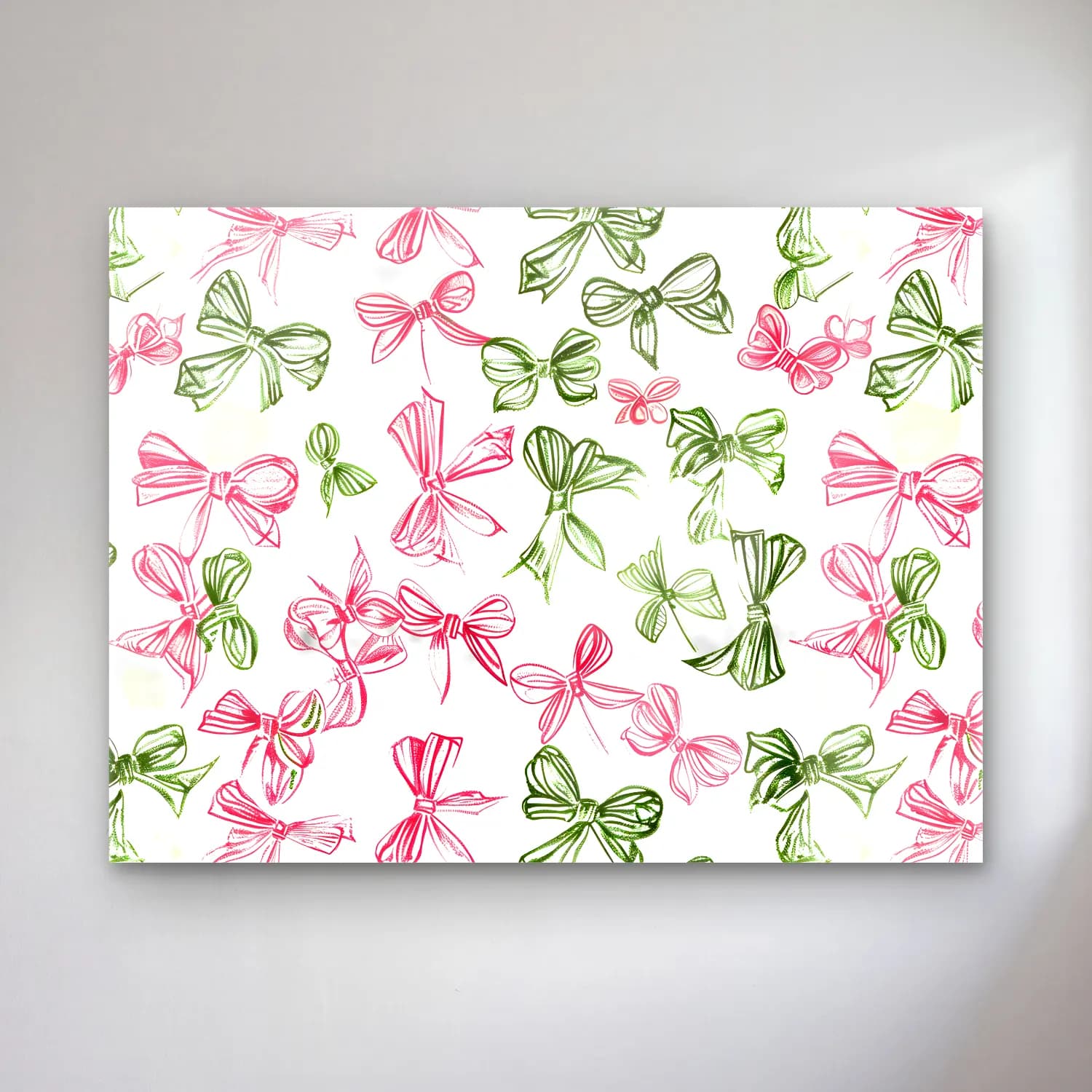 RETRO - TRENDY – Fiyonk – Yeşil Tonlar cam tablo — RETRO - TRENDY – Fiyonk – Yeşil Tonlar — pastel fiyonk