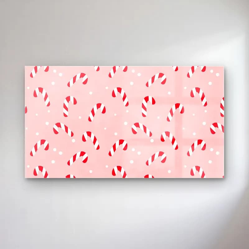 Pastel Yılbaşı Süsleri No. 26 cam tablo — Pastel Yılbaşı Süsleri No. 26 — pastel yılbaşı süsleri