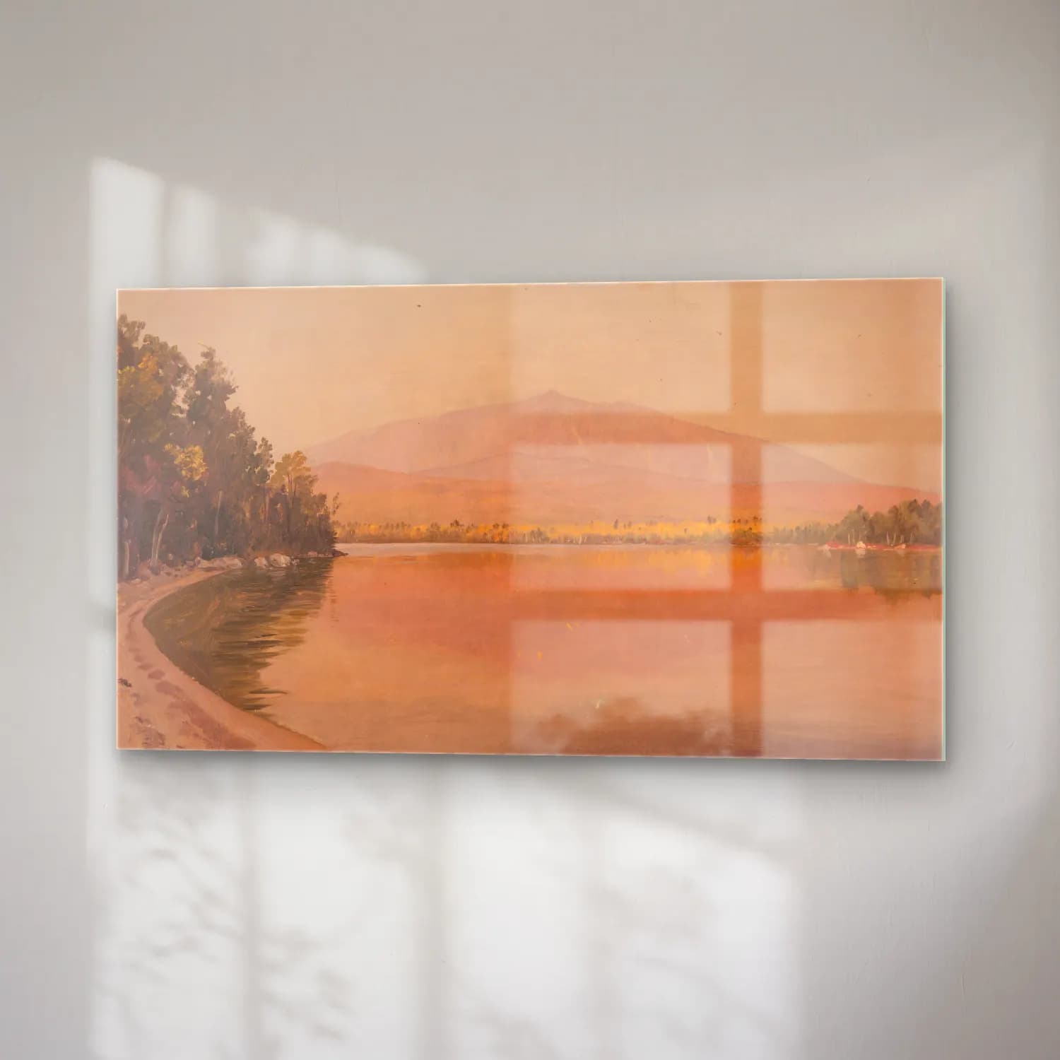 Frederic Edwin Church – Mt. Katahdin from Togue Pond cam tablo — sağ açıdan görünüm