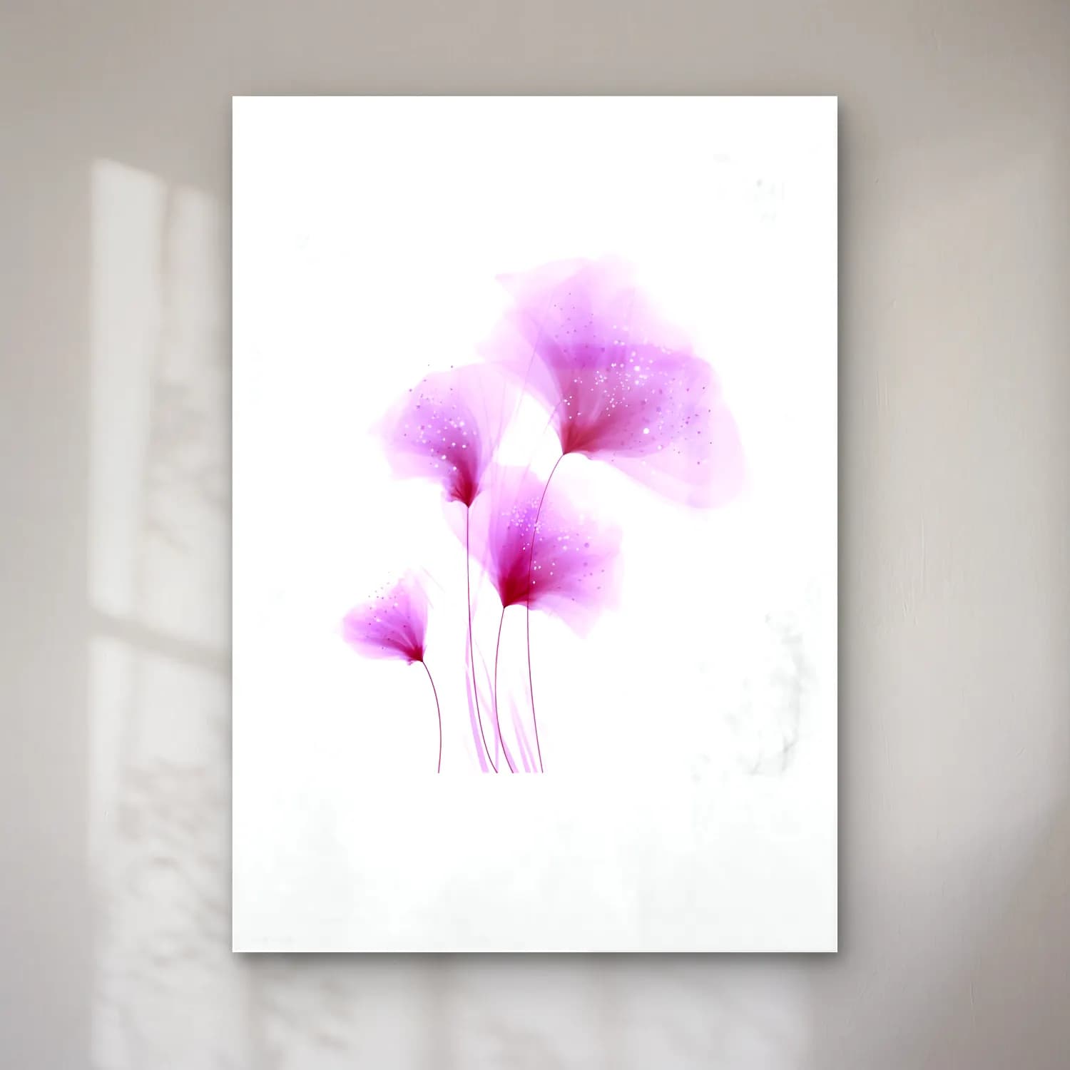 Pastel Zambaklar No. 6 cam tablo — Pastel Zambaklar No. 6 — pastel zambaklar