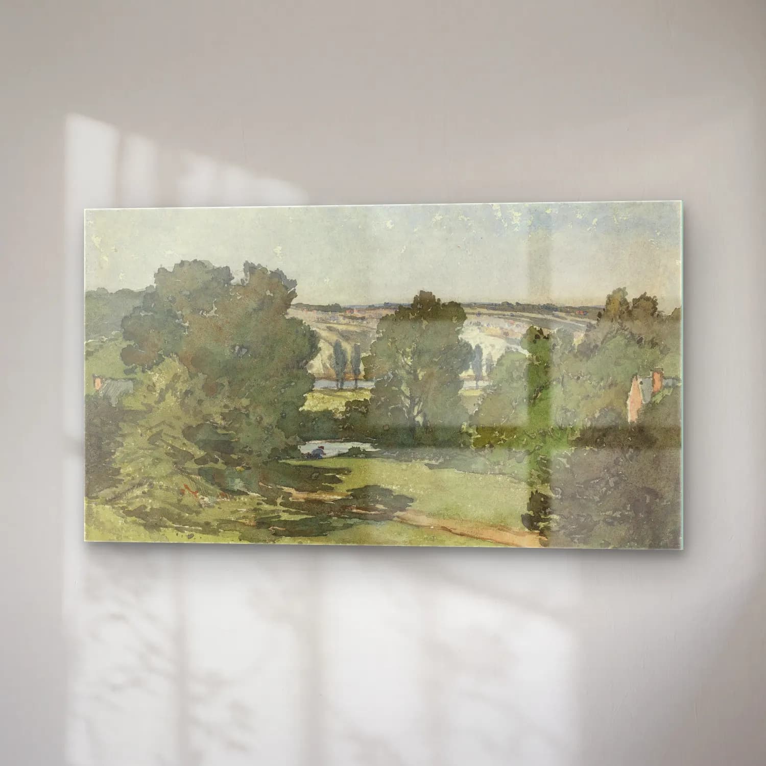 Henri-Joseph Harpignies – Briare cam tablo — sağ açıdan görünüm