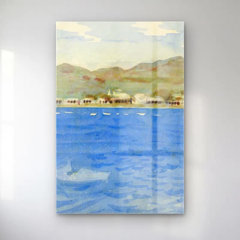 Abbott Handerson Thayer – Azores cam tablo — Abbott Handerson Thayer – Azores — suluboya yunan adası