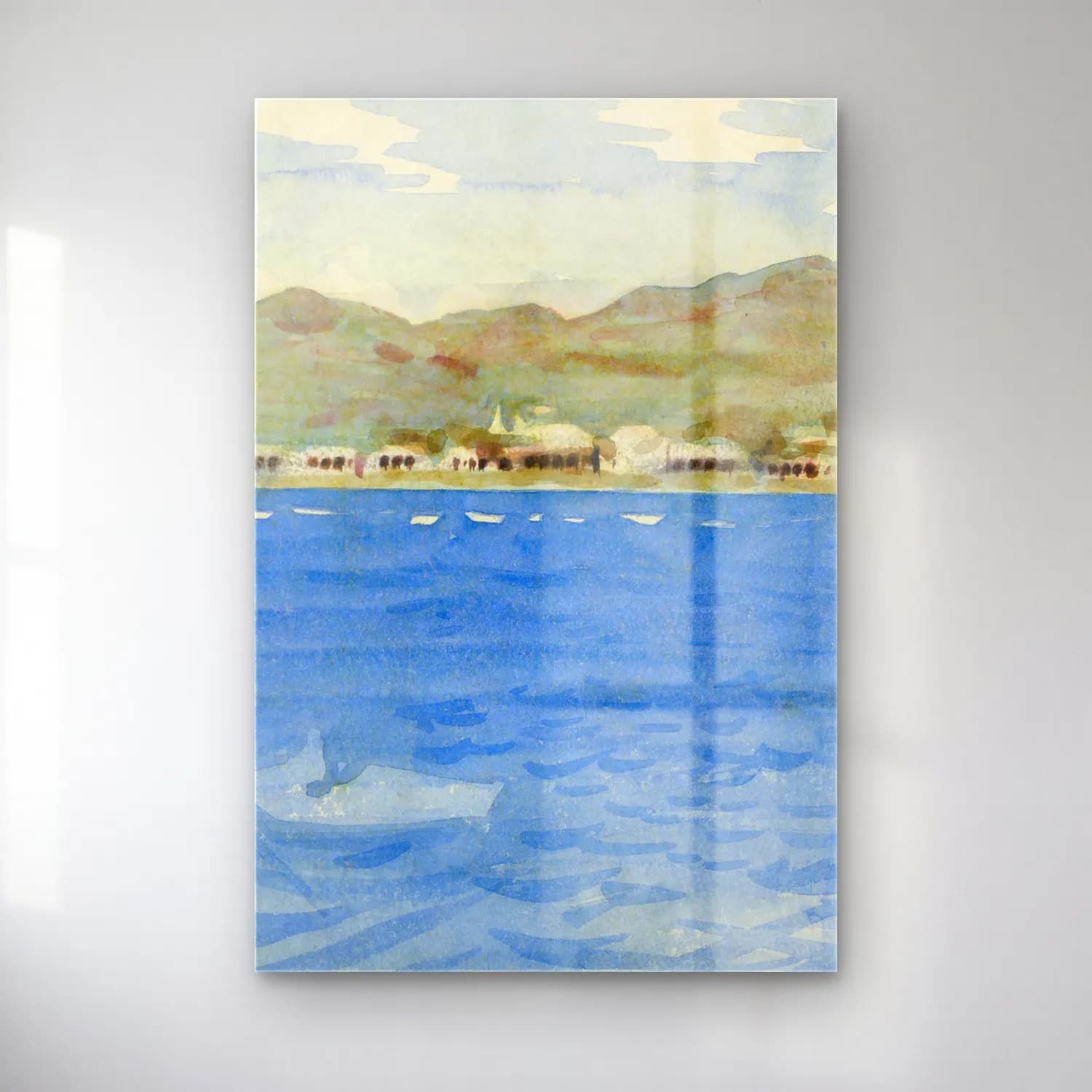 Abbott Handerson Thayer – Azores cam tablo — Abbott Handerson Thayer – Azores — suluboya yunan adası