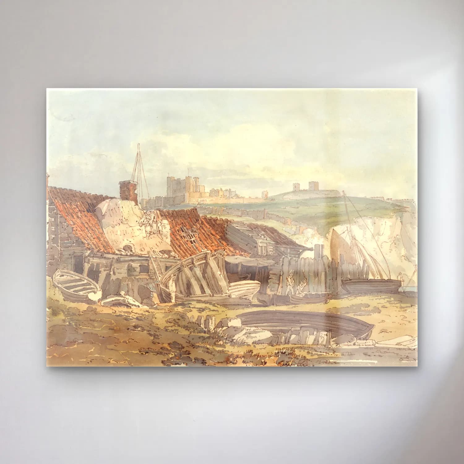 Vintage Antik Kalıntılar No. 8 cam tablo — Vintage Antik Kalıntılar No. 8 — vintage antik kalıntılar