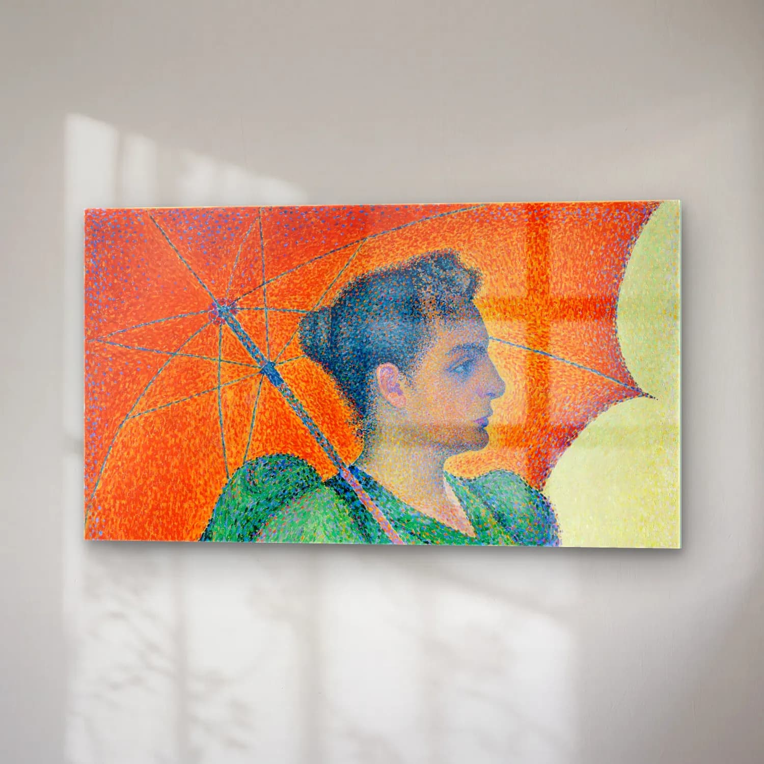 Paul Signac – Woman with a Parasol cam tablo — sağ açıdan görünüm