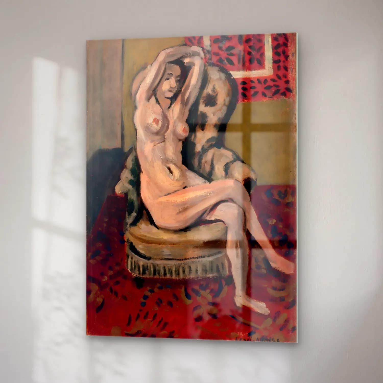 Henri Matisse – Nu assis cam tablo — sağ açıdan görünüm