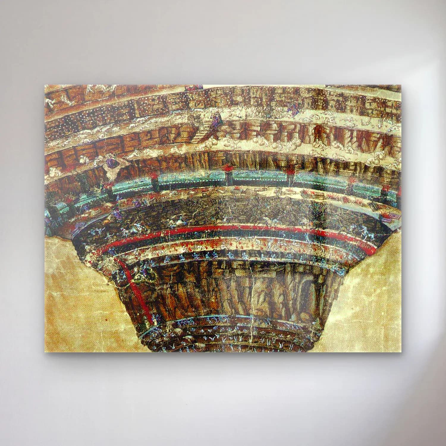 Sandro Botticelli – Tren cam tablo — Sandro Botticelli – Tren — japon baskı tren