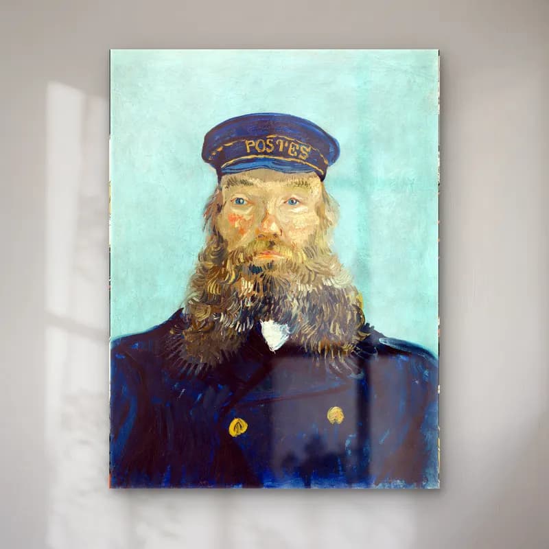 Empresyonist Erkek Portresi No. 22 cam tablo — Empresyonist Erkek Portresi No. 22 — empresyonist erkek portresi