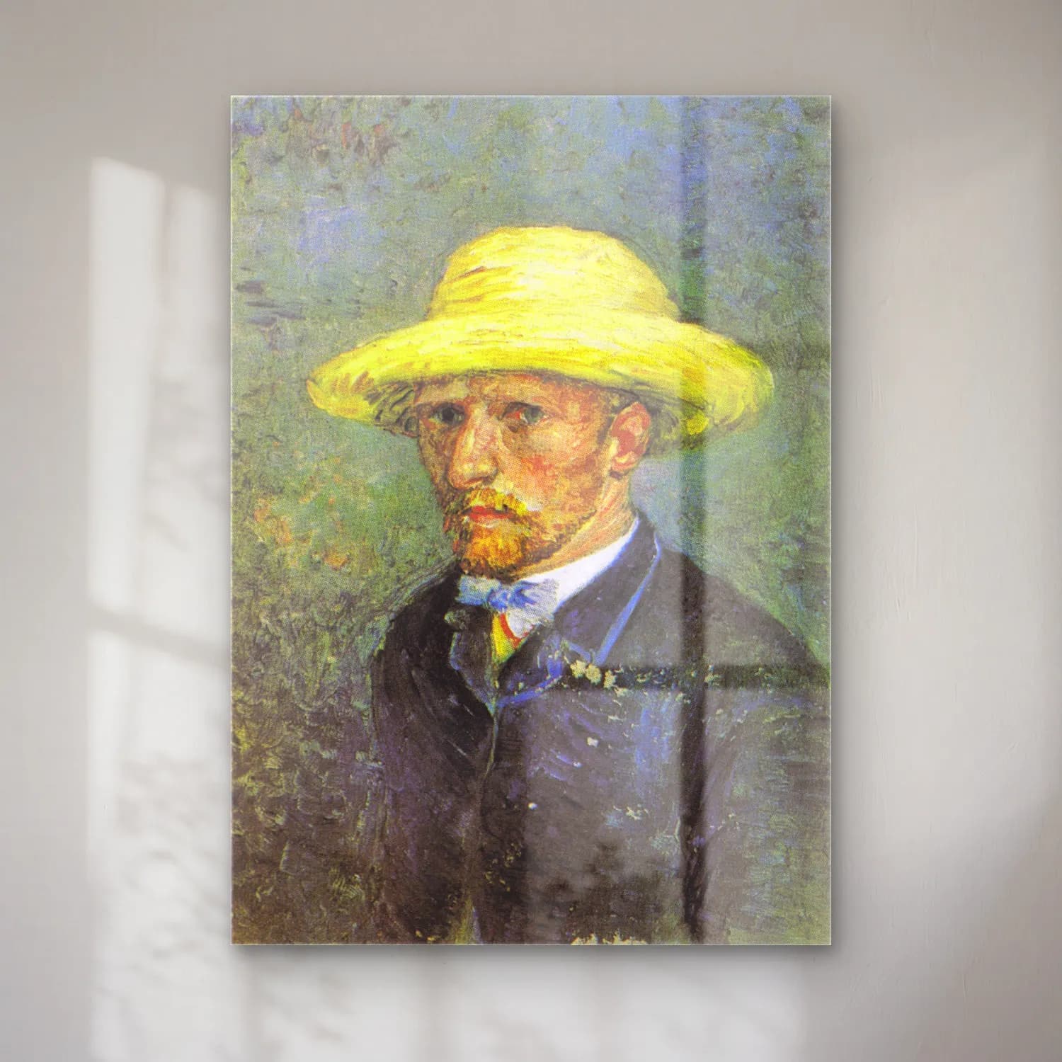 Empresyonist Erkek Portresi No. 23 cam tablo — Empresyonist Erkek Portresi No. 23 — empresyonist erkek portresi