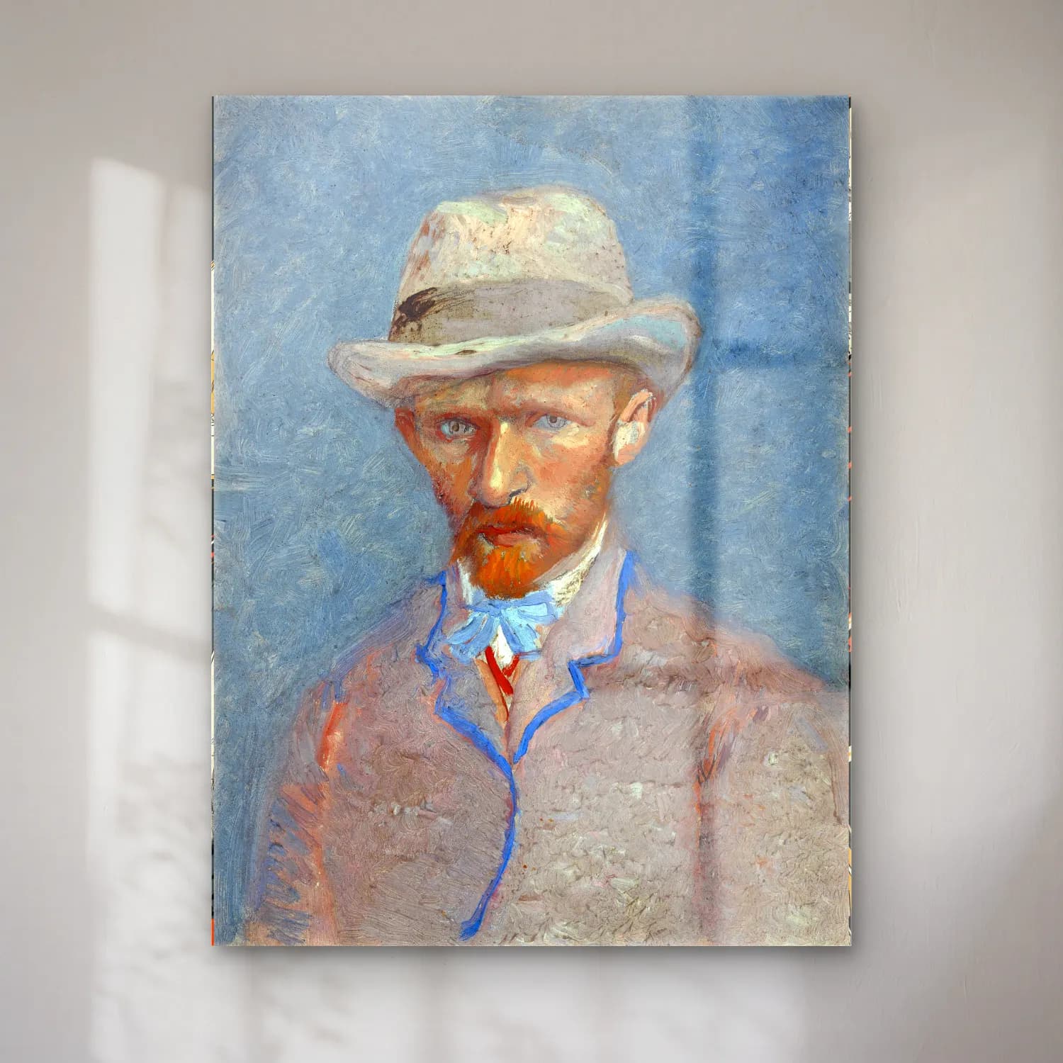 Empresyonist Erkek Portresi No. 26 cam tablo — Empresyonist Erkek Portresi No. 26 — empresyonist erkek portresi