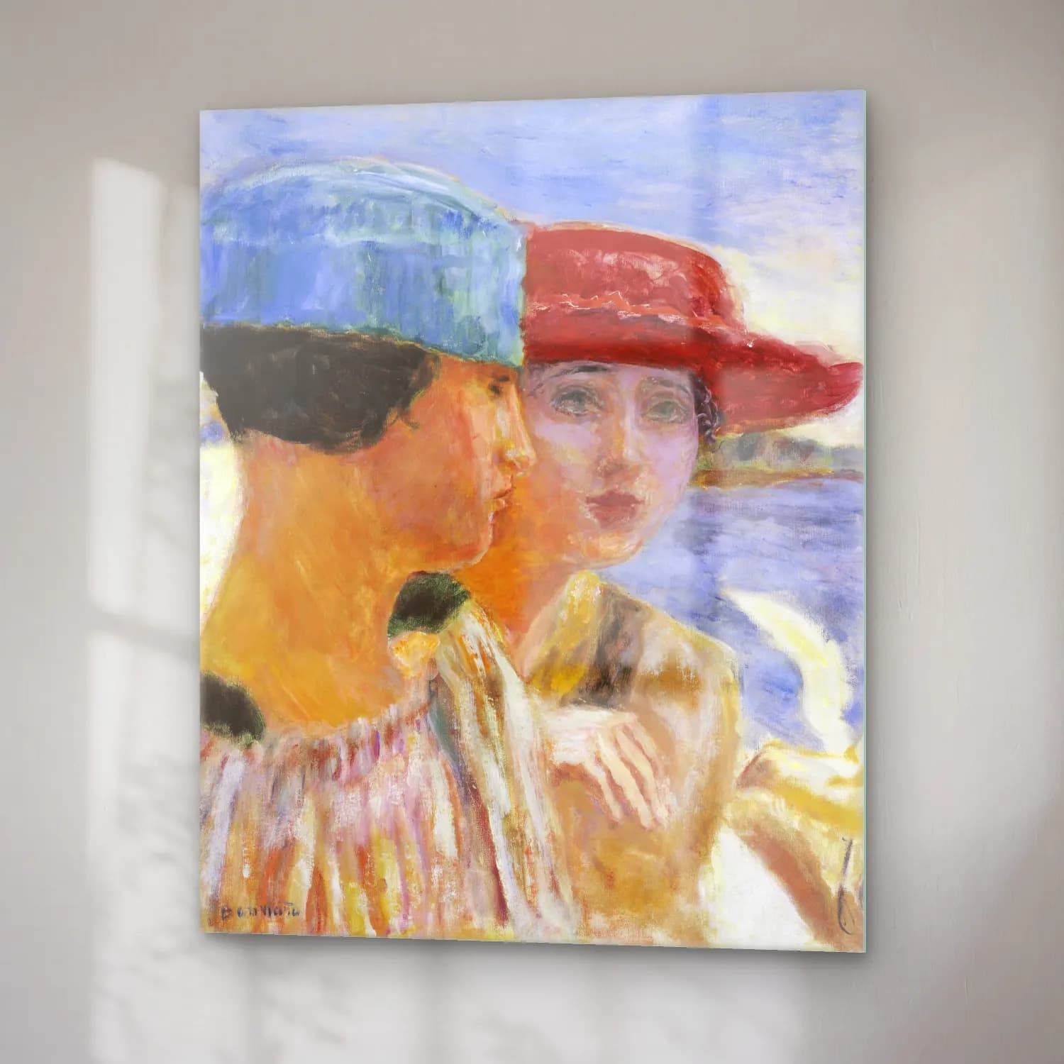 Pierre Bonnard – Young girls with seagull cam tablo — sağ açıdan görünüm