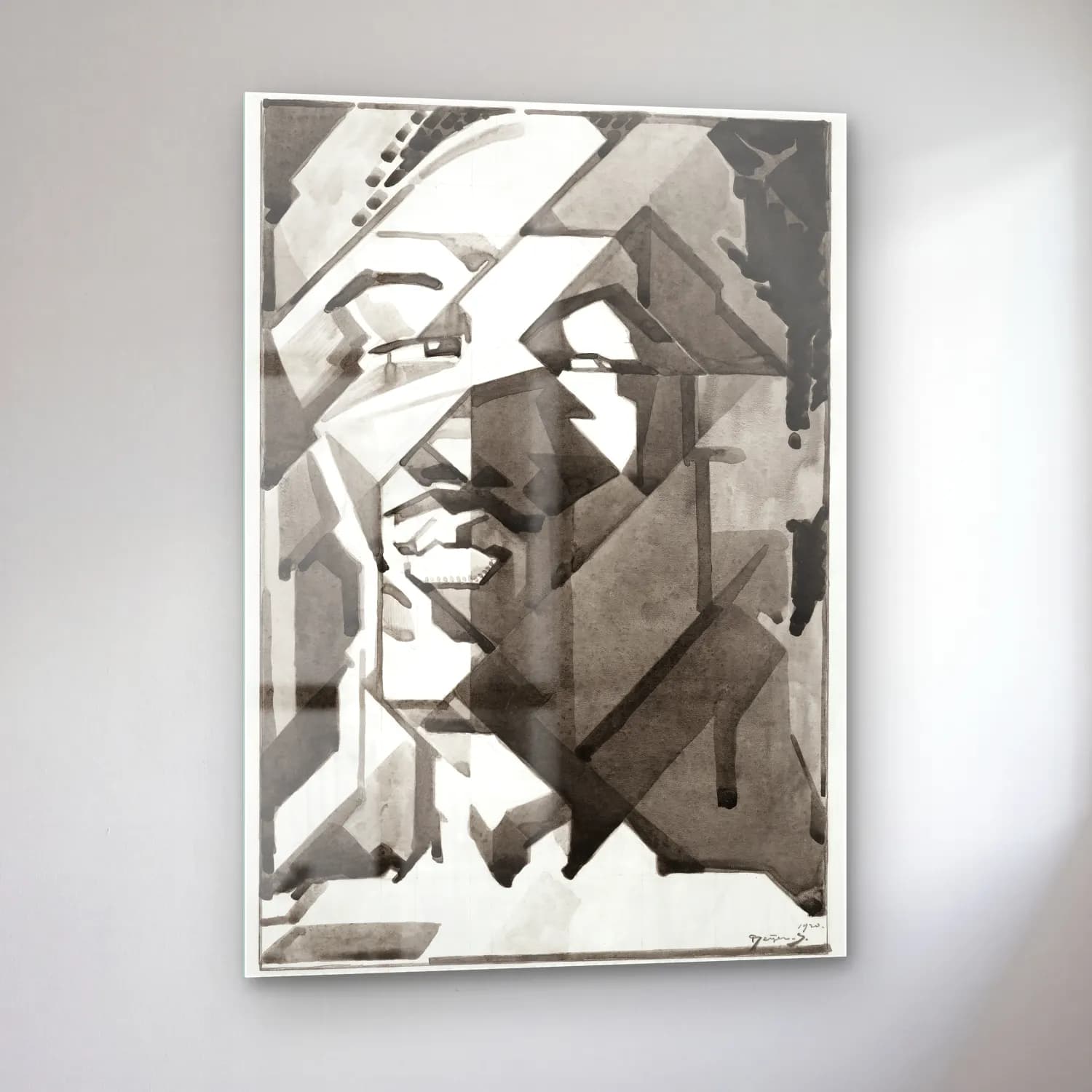 Reijer Stolk – Self-portrait cam tablo — sol açıdan görünüm