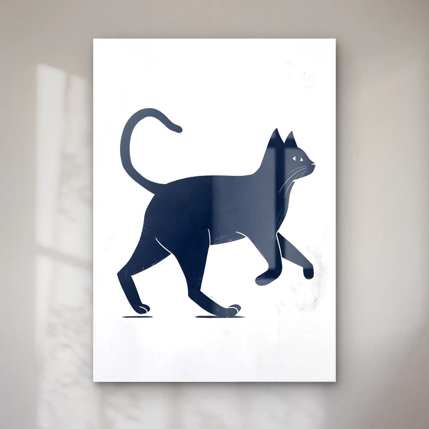 Vintage Kedi No. 10 cam tablo — Vintage Kedi No. 10 — vintage kedi