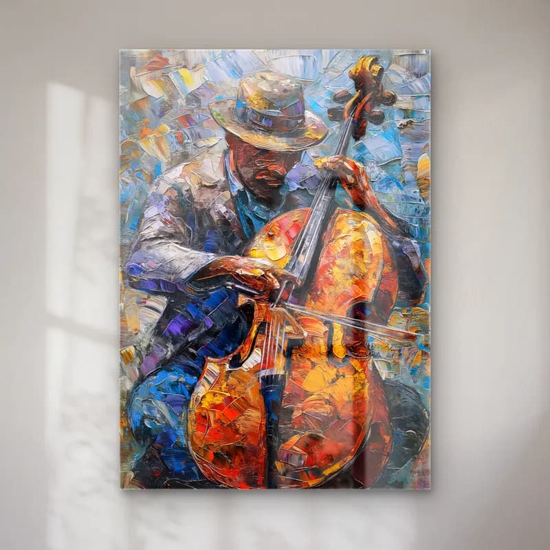 Empresyonist Gitar cam tablo — Empresyonist Gitar — empresyonist gitar