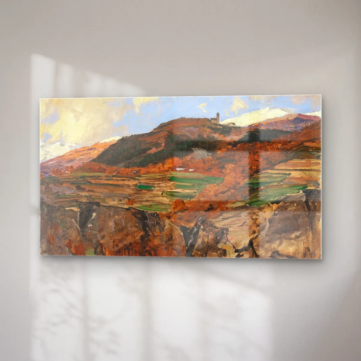 Alexander Koester – Foehn winds in the Eisack Valley cam tablo — sağ açıdan görünüm