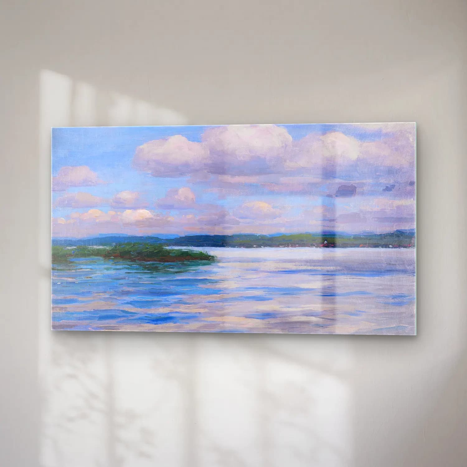 Alexander Koester – See mit Wetterwolken cam tablo — sağ açıdan görünüm