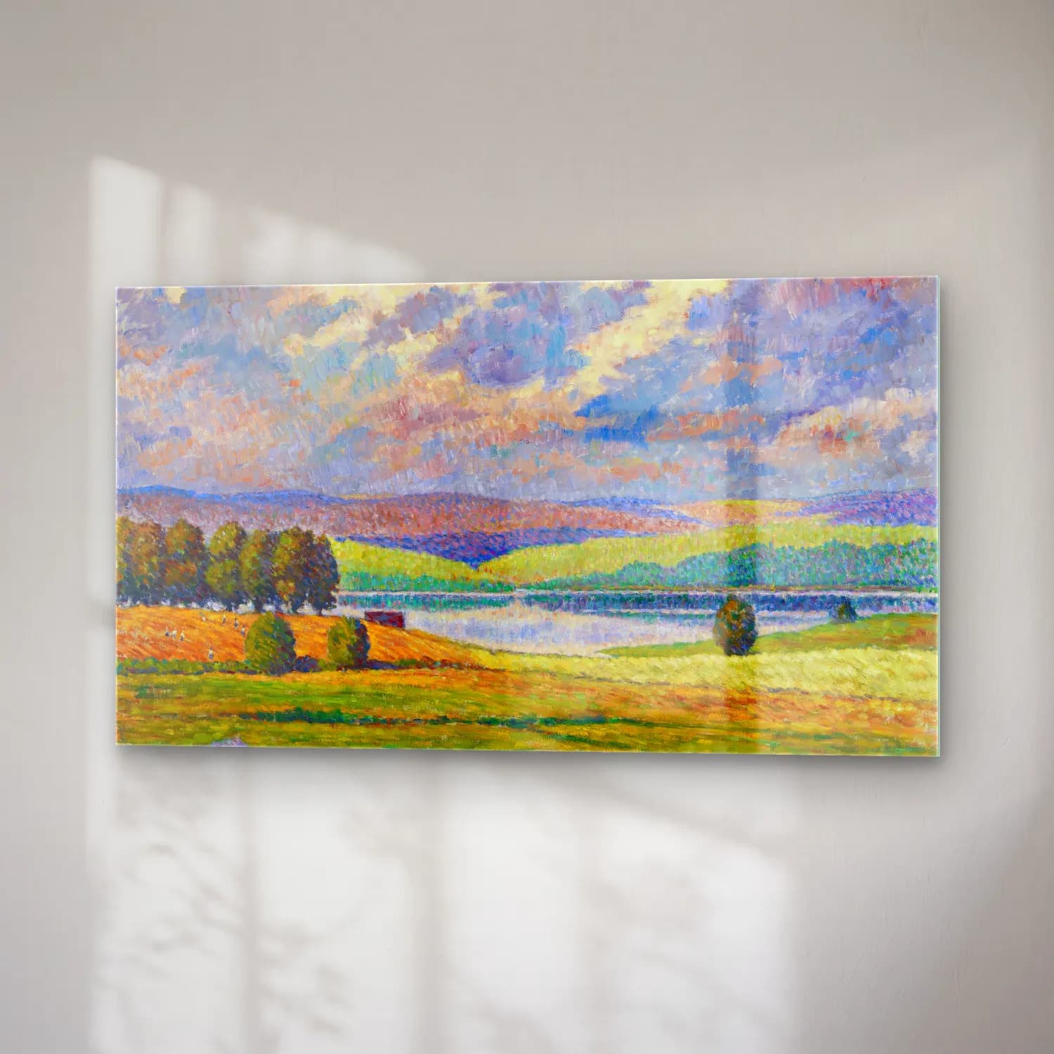 Alfred William Finch – Landscape from Padasjoki cam tablo — sağ açıdan görünüm