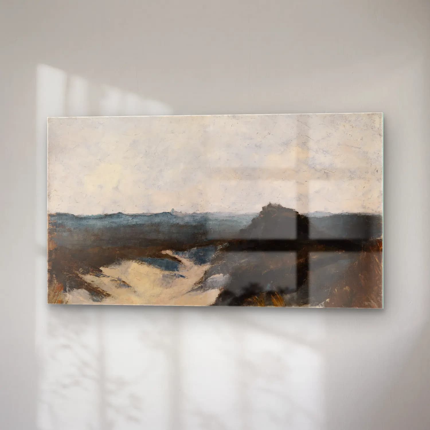 Alfred William Finch – Shore View, Knocke cam tablo — sağ açıdan görünüm