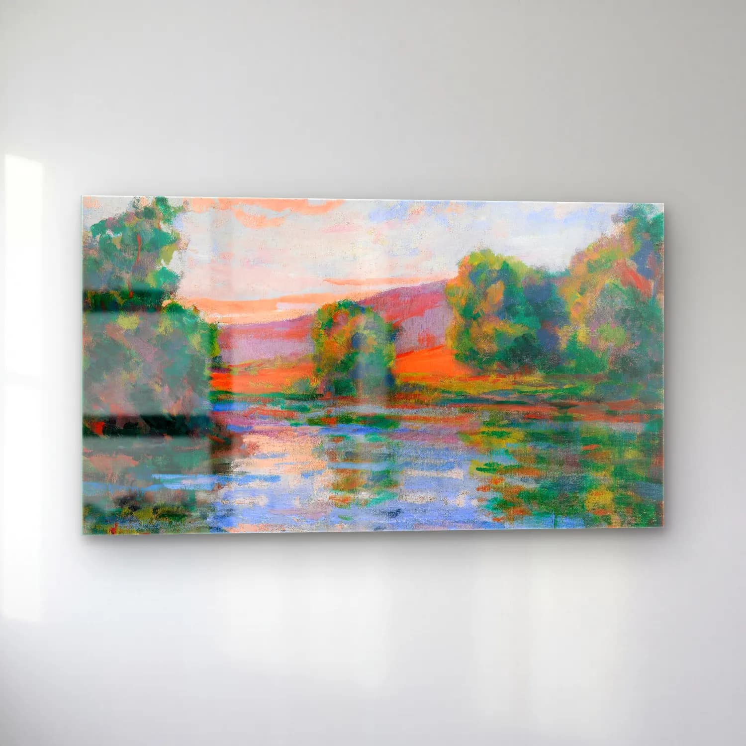 Armand Guillaumin – Bord De L’eau cam tablo — sol açıdan görünüm