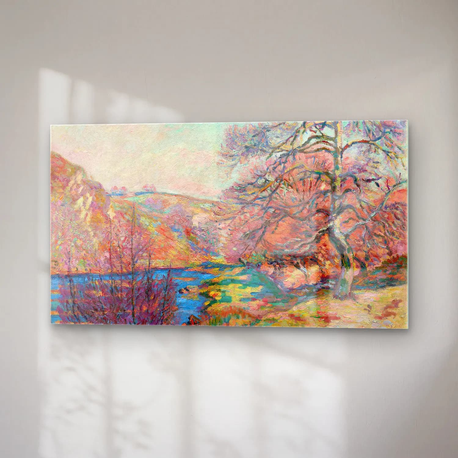 Armand Guillaumin – Crozant cam tablo — sağ açıdan görünüm