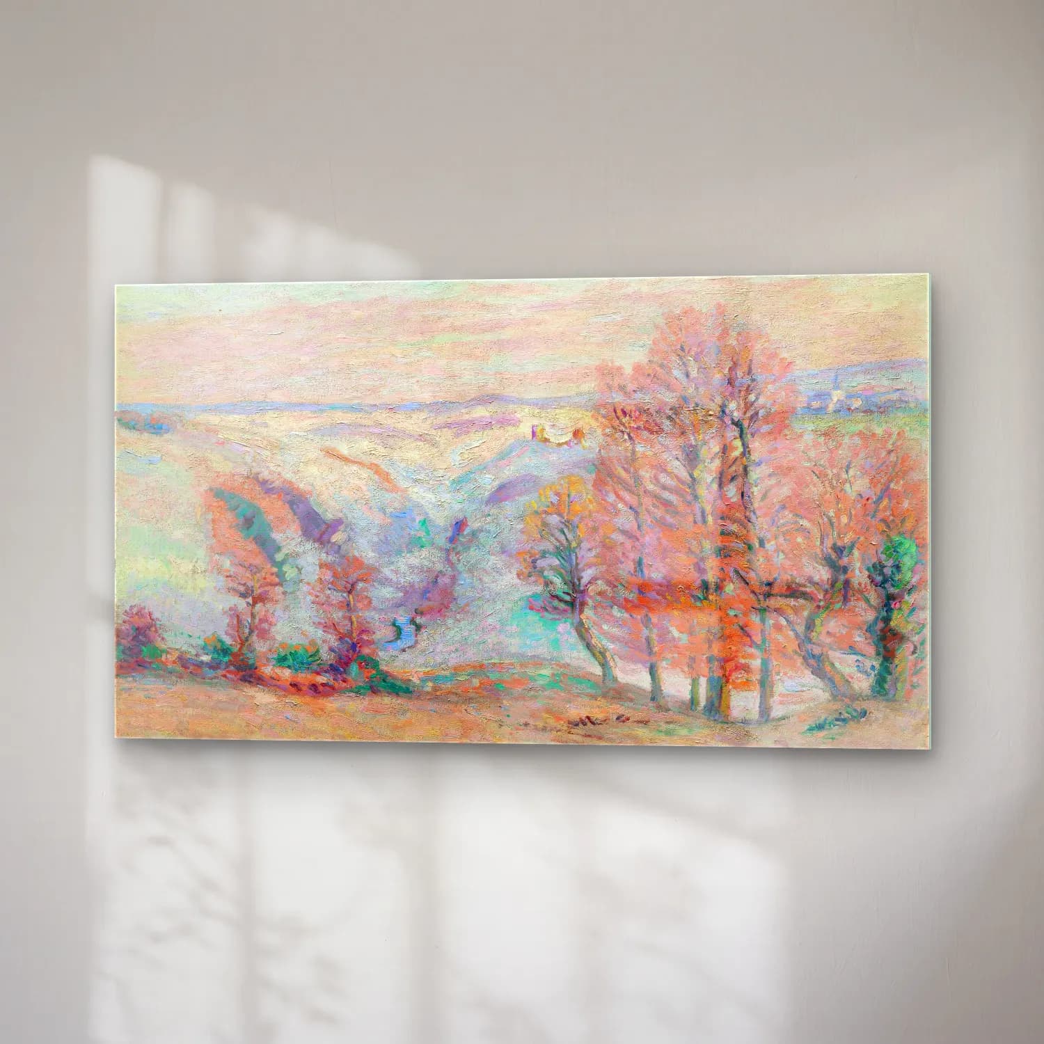 Armand Guillaumin – Gelée blanche à Crozant cam tablo — sağ açıdan görünüm