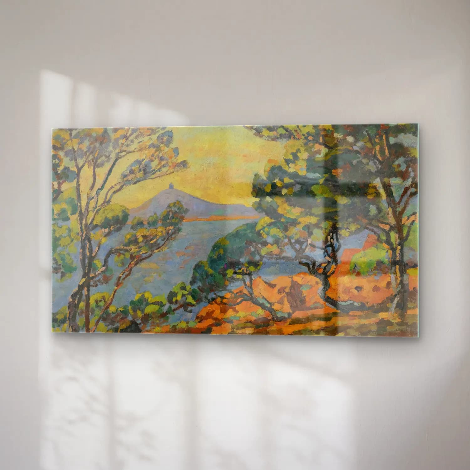 Armand Guillaumin – La Baie D’agay Et Le Sémaphore cam tablo — sağ açıdan görünüm