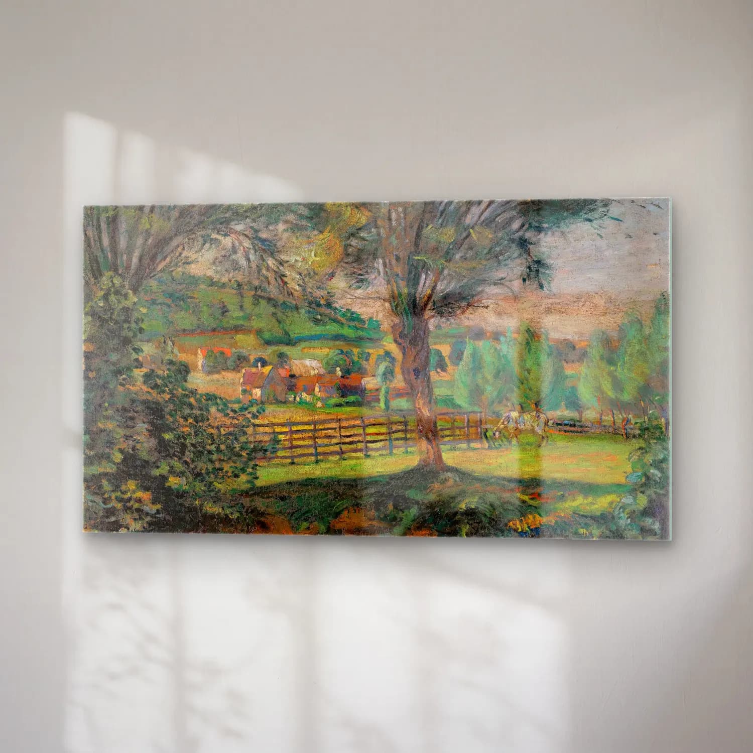 Armand Guillaumin – La Mare Aux Saules, Île-De-France cam tablo — sağ açıdan görünüm