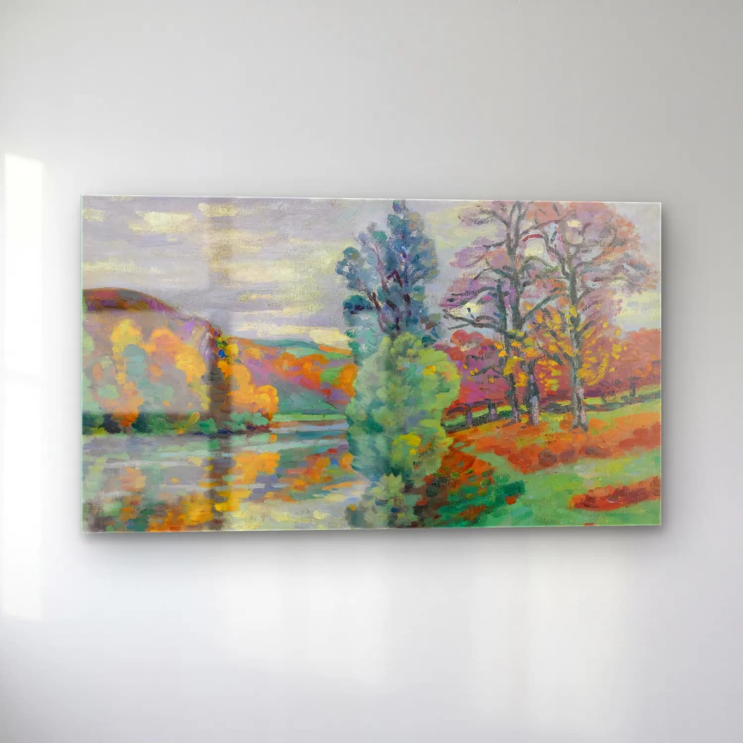 Armand Guillaumin – La Roche De L’echo, Crozant cam tablo — sol açıdan görünüm