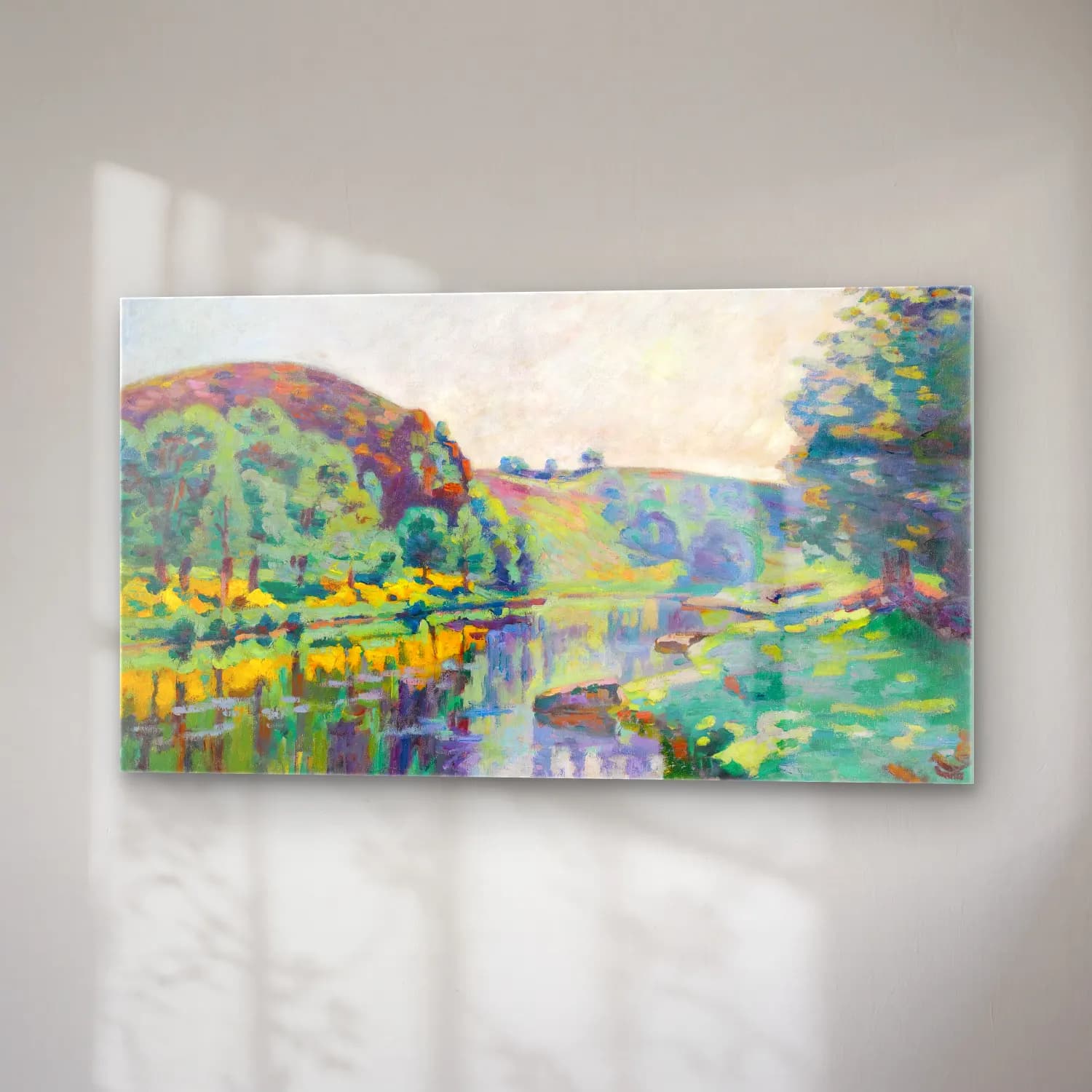 Armand Guillaumin – La Roche De L’echo cam tablo — sağ açıdan görünüm