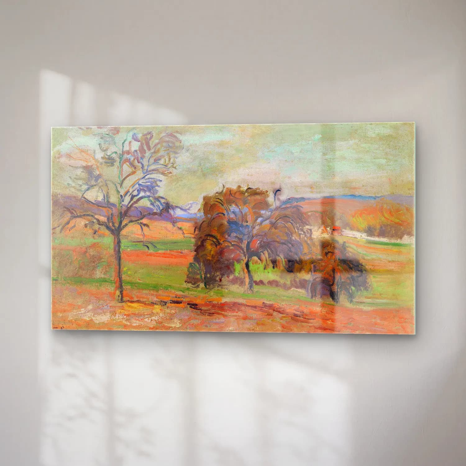 Armand Guillaumin – Paysage boisé cam tablo — sağ açıdan görünüm