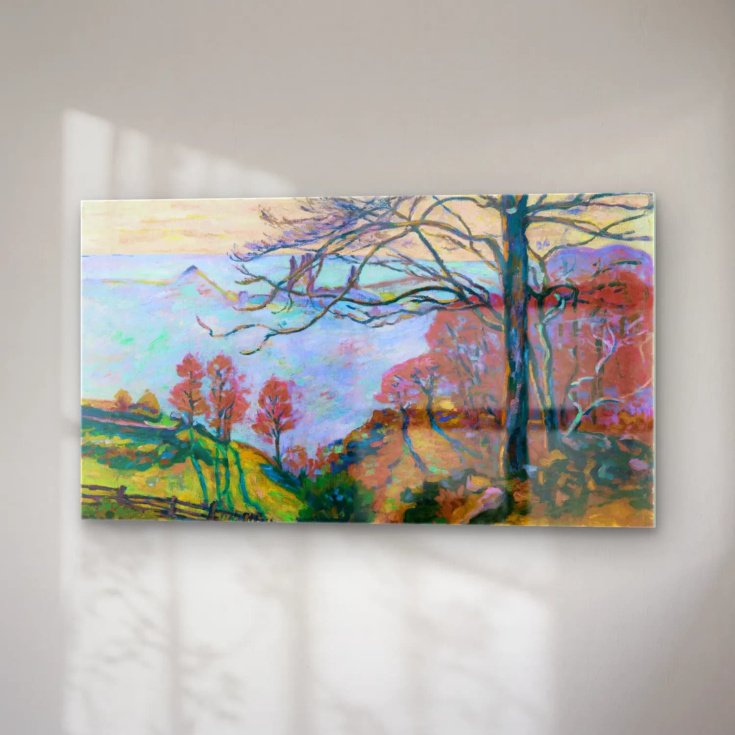 Armand Guillaumin – Quai Saint-Bernard, Paris cam tablo — sağ açıdan görünüm
