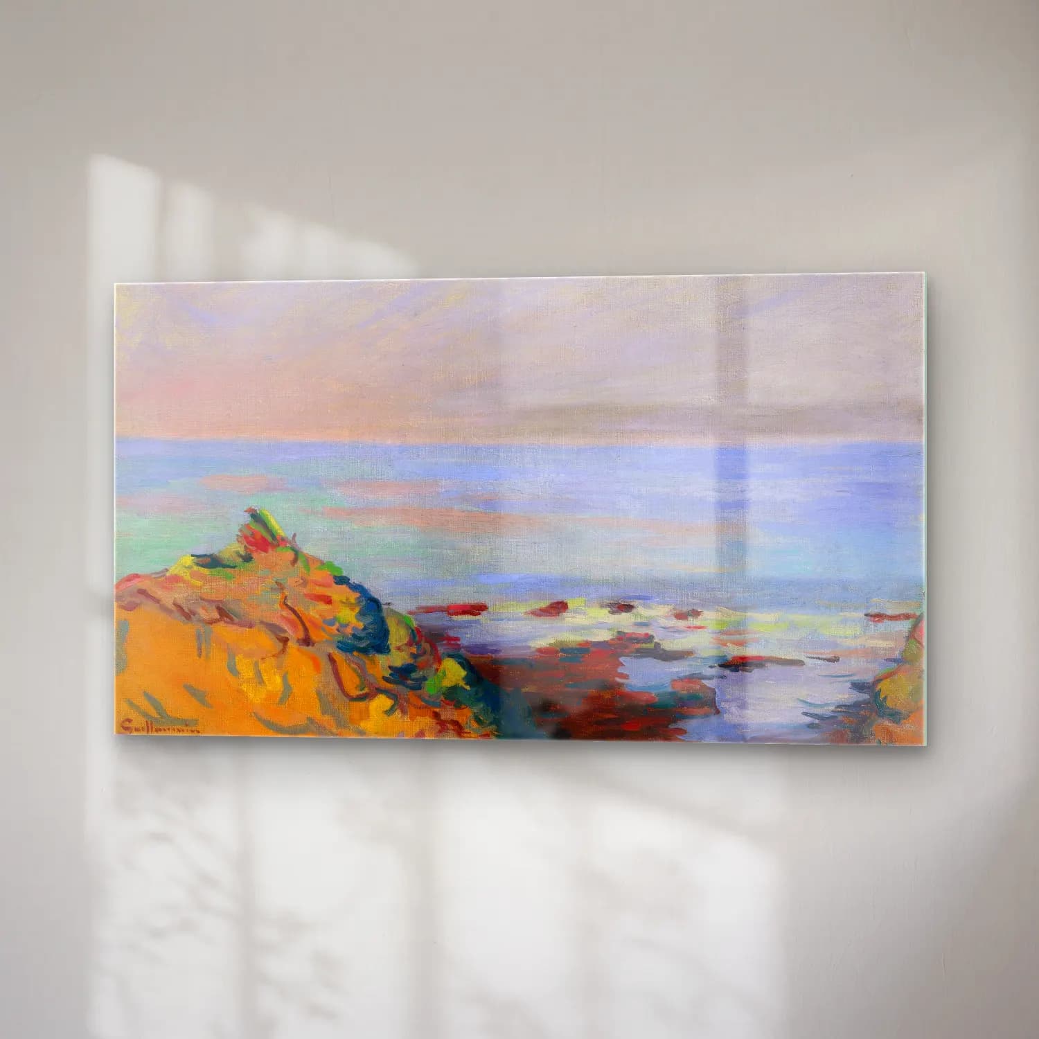 Armand Guillaumin – Saint-Palais, Bord De Mer cam tablo — sağ açıdan görünüm