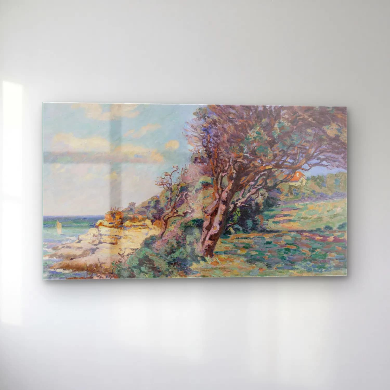 Armand Guillaumin – Saint-Palais, la Pointe de la Douane, août 92, 10 heures… cam tablo — sol açıdan görünüm