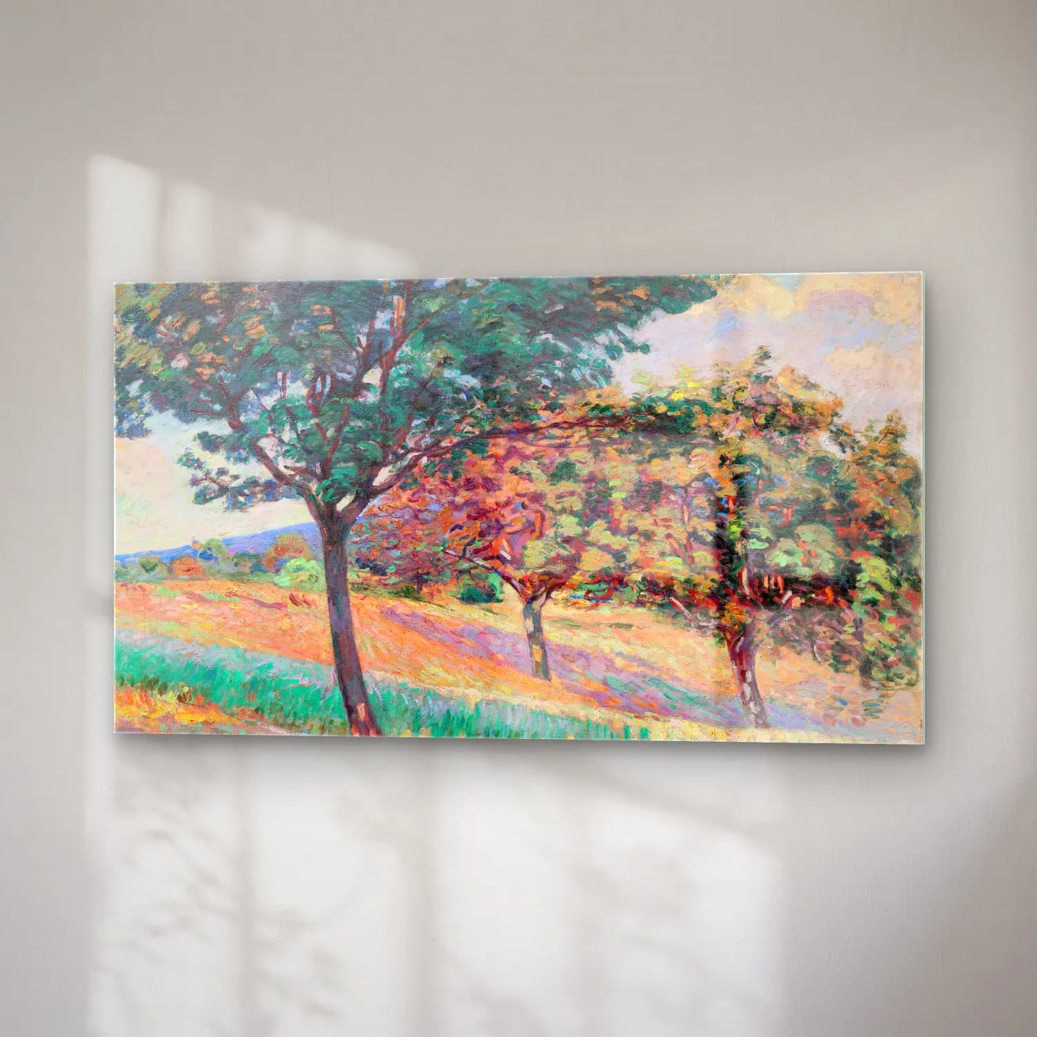 Armand Guillaumin – Verger à la lisiere d’un bois à Saint-Cheron cam tablo — sağ açıdan görünüm