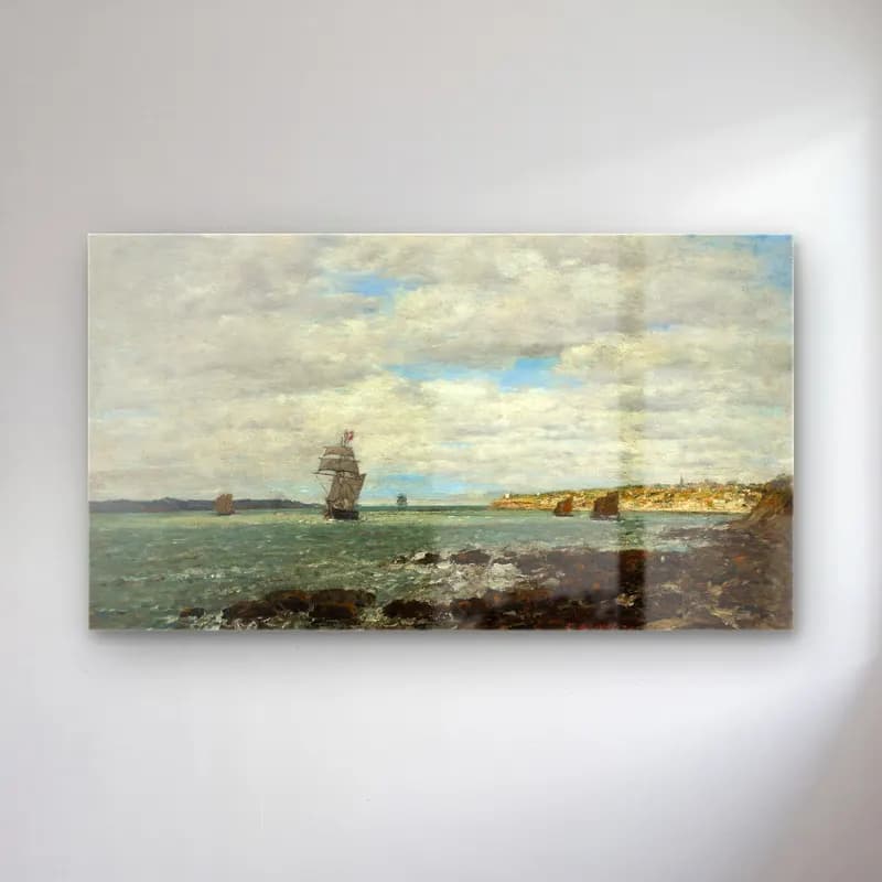Empresyonist Yelkenliler No. 4 cam tablo — Empresyonist Yelkenliler No. 4 — empresyonist yelkenliler